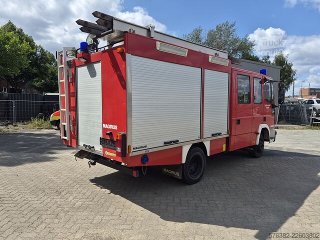 Palokuntajärjestelmän sammutusajoneuvo Iveco Magirus Feuerwehr FF75 E  LF 8-6