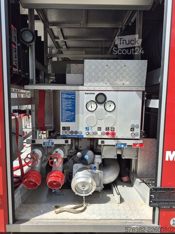 Palokuntajärjestelmän sammutusajoneuvo Iveco Magirus Feuerwehr FF75 E  LF 8-6