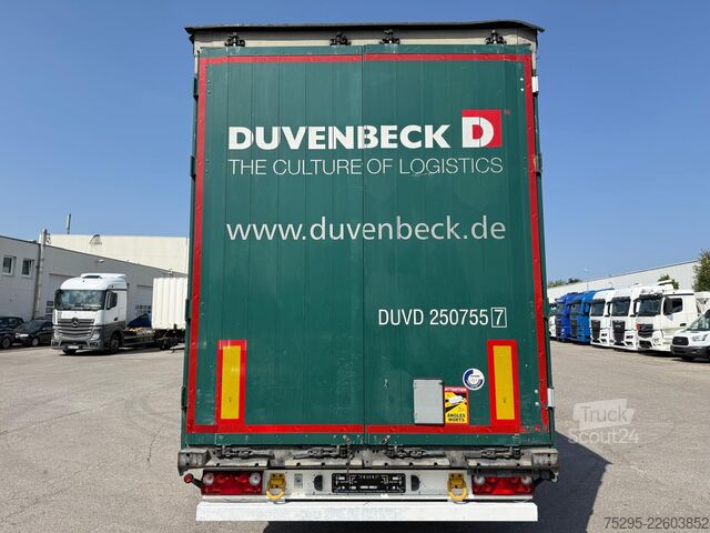 Véhicule utilitaire Schmitz Cargobull 3 Achs Mega Power Curtain TOP Reifen TÜV 09 26