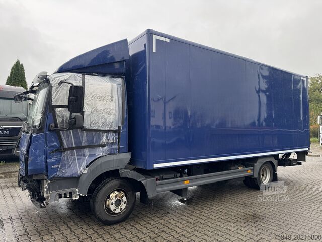 Atego 818 L || катастрофа || фургон със задна подемна платформа Mercedes-Benz Atego 818 L || Unfall || Koffer m. LBW