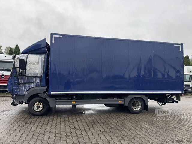 Atego 818 L || катастрофа || фургон със задна подемна платформа Mercedes-Benz Atego 818 L || Unfall || Koffer m. LBW