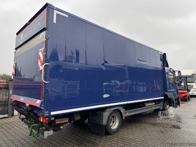 Atego 818 L || катастрофа || фургон със задна подемна платформа Mercedes-Benz Atego 818 L || Unfall || Koffer m. LBW