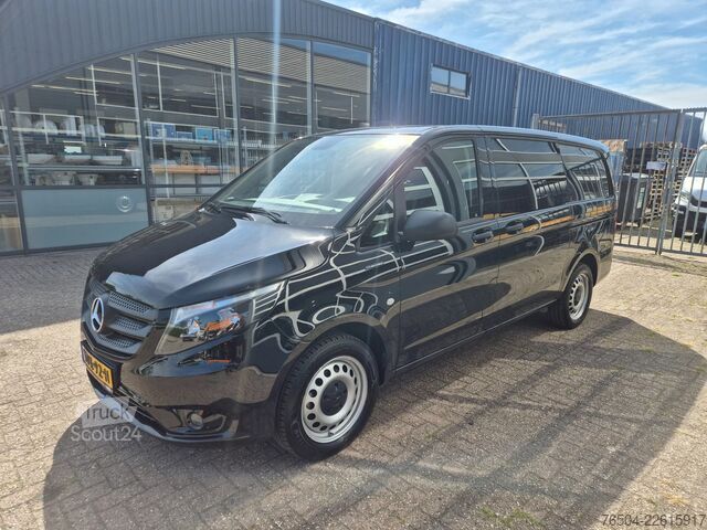 Varebil med dobbeltkabine Mercedes-Benz eVito DC 5 Pers/ Airco/ Camera/ 2X schuifdeur