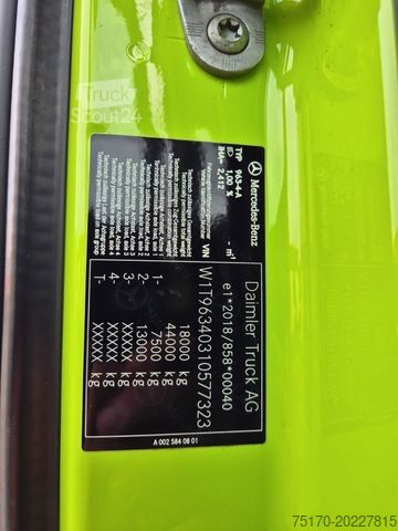 Tracteur routier standard MERCEDES-BENZ Actros 1851 LS Öl-Retarder Standklima Mirror Big