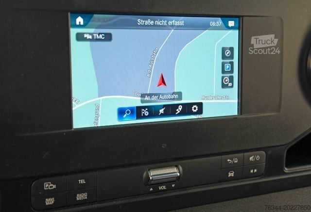 Vrachtwagen met bakwagen MERCEDES-BENZ Sprinter 317 CDI Maxi Koffer LBW Klima Navi#T424