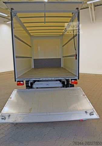 Vrachtwagen met bakwagen MERCEDES-BENZ Sprinter 317 CDI Maxi Koffer LBW Klima Navi#T424