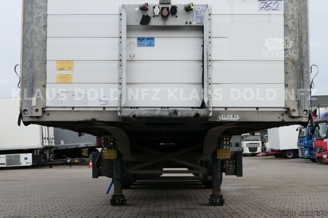 Atvērta puspiekabe ar tentu SCHMITZ CARGOBULL SCB S3T HUBDACH  Edscha XL Code Liftachse