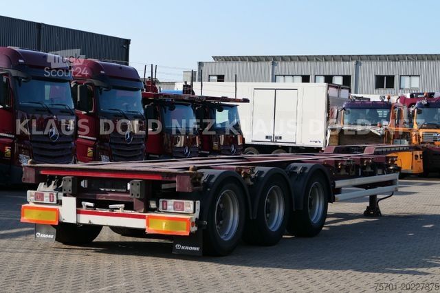 Cserélhető felépítményes félpótkocsi KRONE SD Wechselfahrgestell BDF Multi Chassis