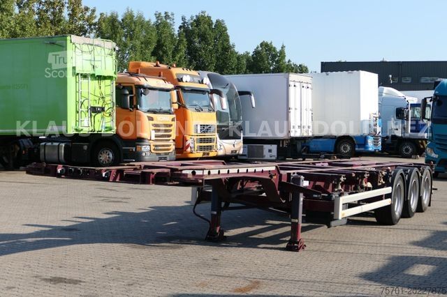 Cserélhető felépítményes félpótkocsi KRONE SD Wechselfahrgestell BDF Multi Chassis