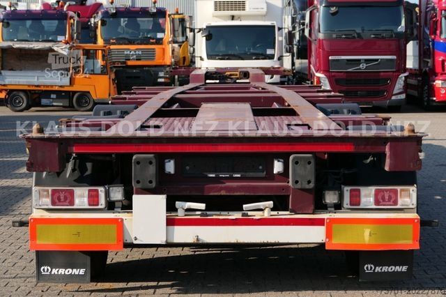 Cserélhető felépítményes félpótkocsi KRONE SD Wechselfahrgestell BDF Multi Chassis