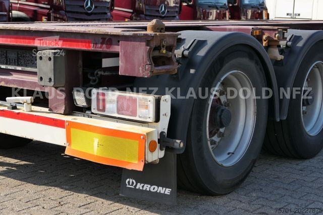 Cserélhető felépítményes félpótkocsi KRONE SD Wechselfahrgestell BDF Multi Chassis