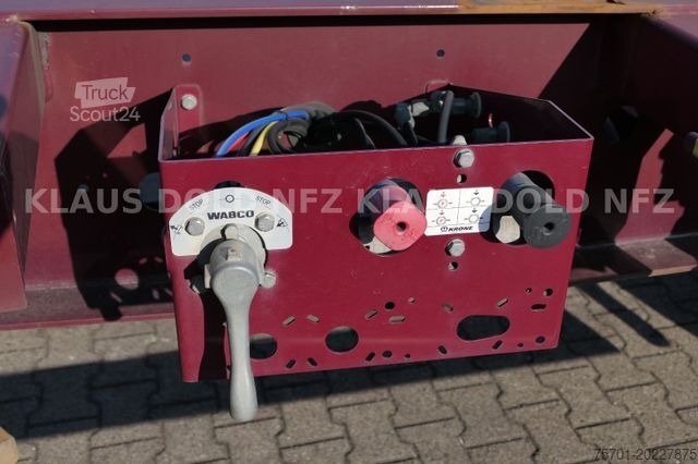 Cserélhető felépítményes félpótkocsi KRONE SD Wechselfahrgestell BDF Multi Chassis