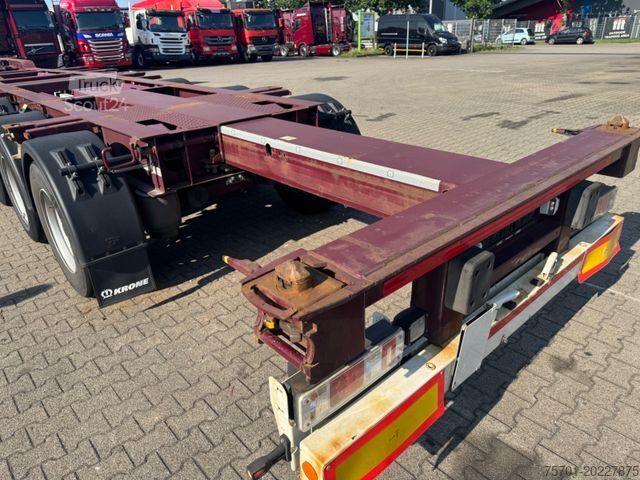 Cserélhető felépítményes félpótkocsi KRONE SD Wechselfahrgestell BDF Multi Chassis
