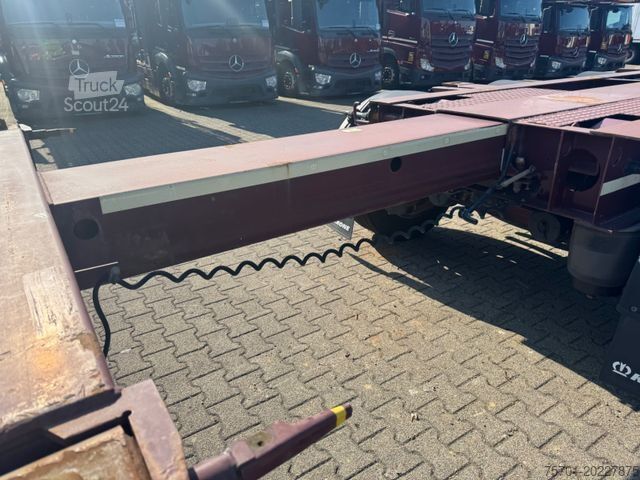 Cserélhető felépítményes félpótkocsi KRONE SD Wechselfahrgestell BDF Multi Chassis