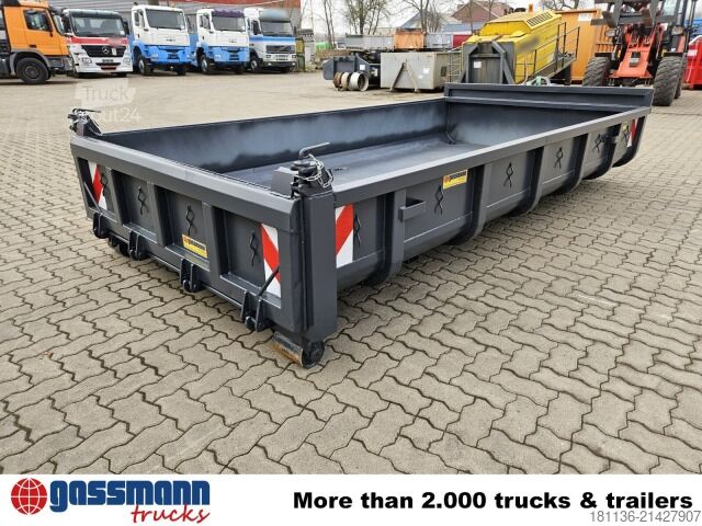 Kontejner s kavljem  City-Abrollcontainer mit Pendelklappe