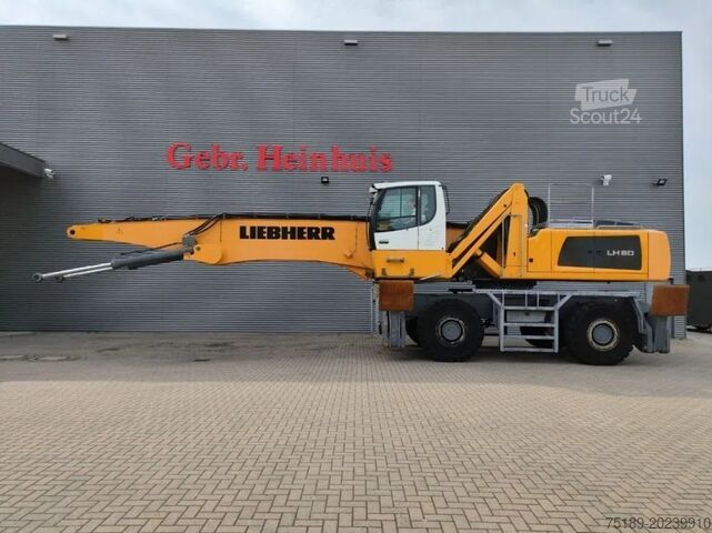 Machine de manutention de matériaux Liebherr LH 80 M Litronic  Magnetfunction  21.5 meter Boom!