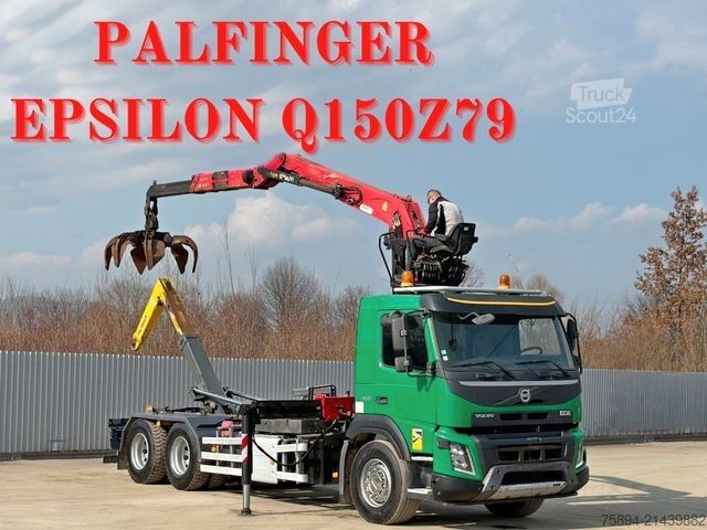 Крюковой мусоровоз VOLVO FMX 460 * Abrollkipper +PK EPSILON Q150279 * 6x4