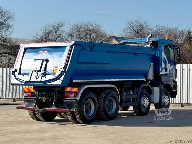 Camion benne MAN TGS 35.480 KIPPER * 8x4 * TOPZUSTAND
