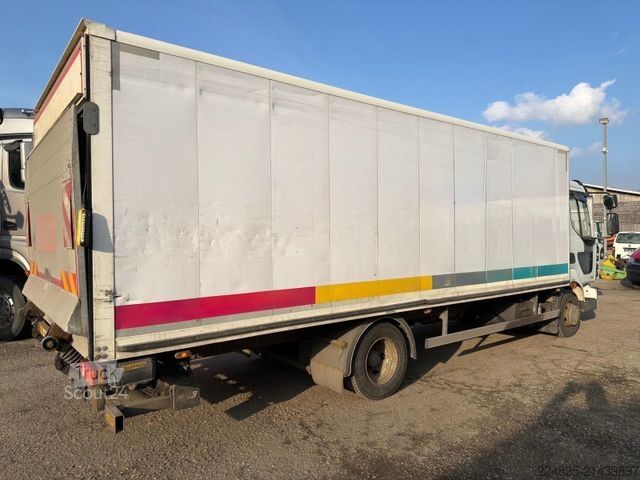 Box truck RENAULT MIDLUM KOFFERAUFBAU+LBW*2013*EURO5*