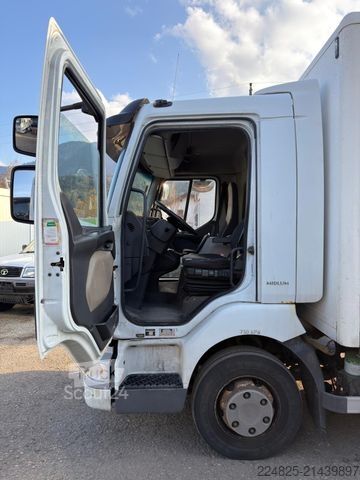 Box truck RENAULT MIDLUM KOFFERAUFBAU+LBW*2013*EURO5*