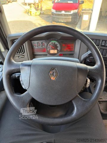 Box truck RENAULT MIDLUM KOFFERAUFBAU+LBW*2013*EURO5*