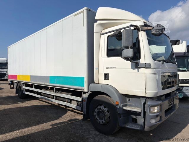 Sandučar kamion MAN TGM 18.250 4x2 BL KOFFERAUFBAU+LBW*2012*EURO5*