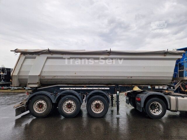 Tiptrailer SCHWARZMÜLLER Stahlmulde HARDOX 28 m³