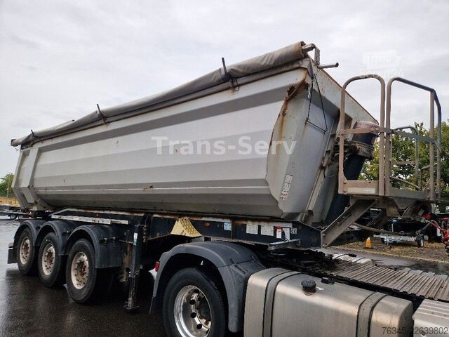 Tiptrailer SCHWARZMÜLLER Stahlmulde HARDOX 28 m³