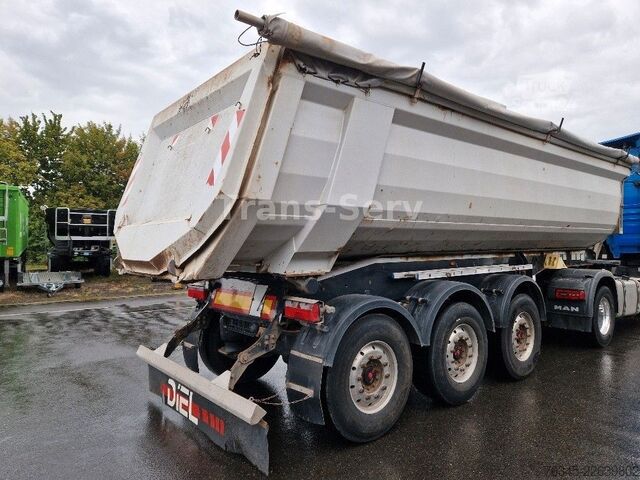 Tiptrailer SCHWARZMÜLLER Stahlmulde HARDOX 28 m³