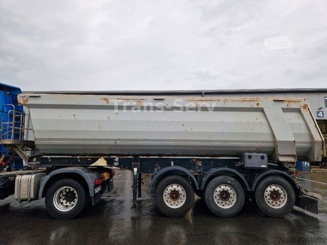 Tiptrailer SCHWARZMÜLLER Stahlmulde HARDOX 28 m³