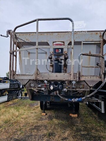 Tiptrailer SCHWARZMÜLLER Stahlmulde HARDOX 28 m³