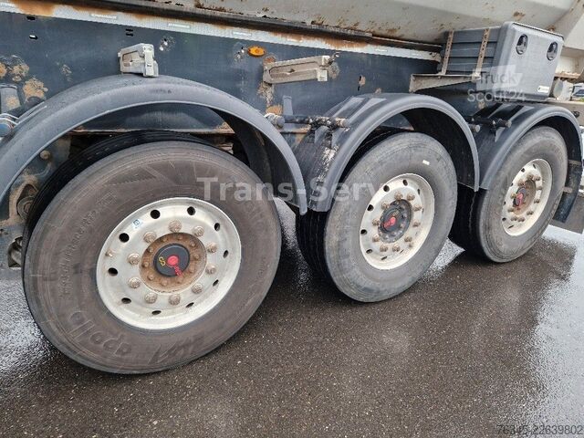 Tiptrailer SCHWARZMÜLLER Stahlmulde HARDOX 28 m³