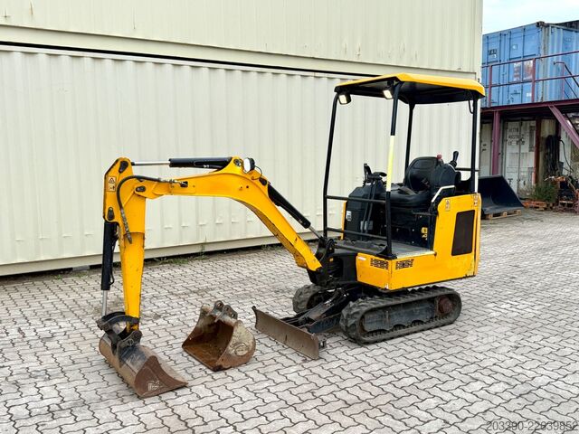 Мини багер JCB 15C-1 / 789 H / 2 x Löffel