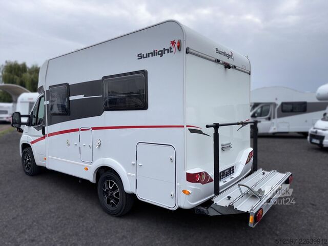Half-integraal camper SUNLIGHT T 58 SAT/TV,Solar,RFK,Markise