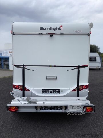 Half-integraal camper SUNLIGHT T 58 SAT/TV,Solar,RFK,Markise
