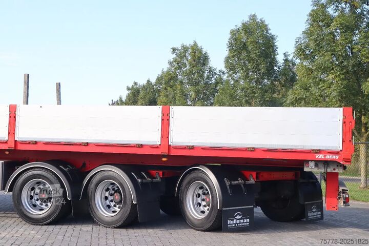 Platform römorku Kelberg HIAB 228-4 | 3 AXLE | LIFT AXLE | 2X STEERING |...