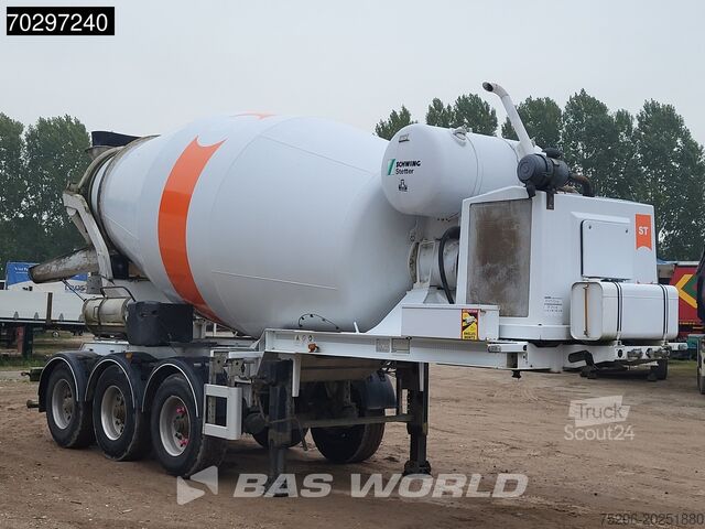 Mixer Schwing-Stetter 71/3 12m3 Concrete Beton Liftaxle