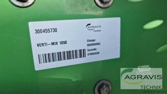 Tecnologia di insilamento Strautmann VERTI-MIX 1050