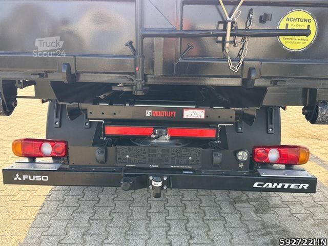 Tilpasset varebil FUSO Canter 7C18 HIAB-Abrollkipper Vfhrzg.