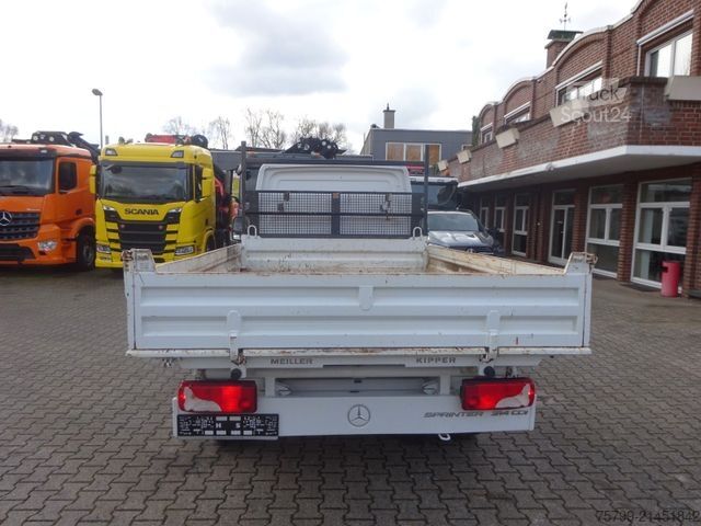 Fourgon benne basculante MERCEDES-BENZ 314 CDI Sprinter MEILLER 3Skipper 4x2