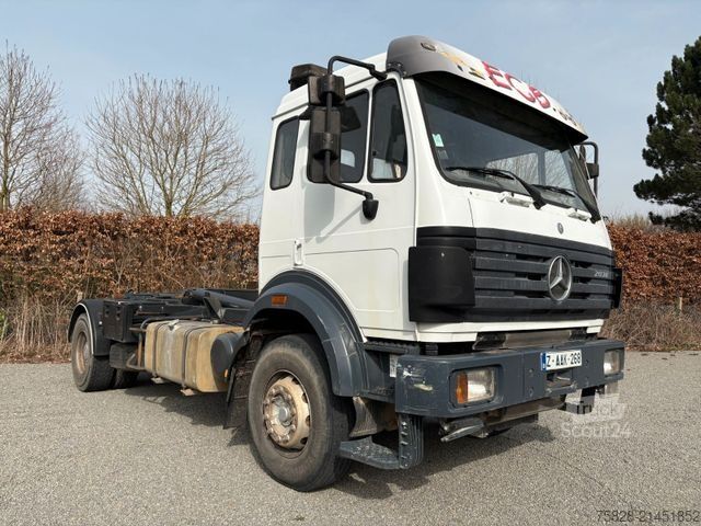 Camion benne à bras amovible MERCEDES-BENZ SK 2038 ( 1838 ) BLATT- BLATT / Retarder
