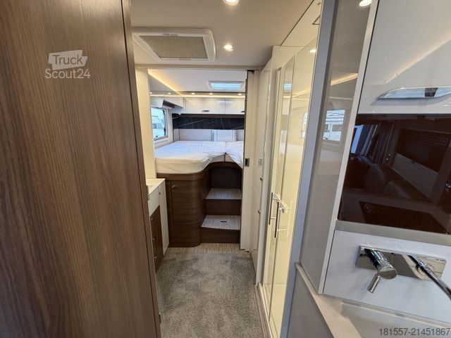 Camping-car intégral BÜRSTNER Elegance I 910 G 700 W Solar, 7000km, Hubstützen