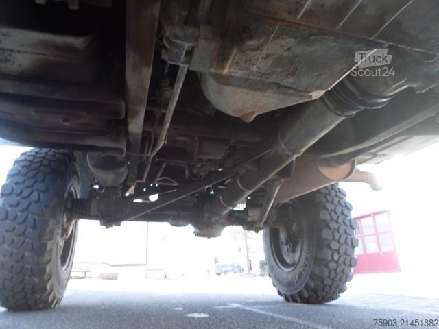Camion plateau MERCEDES-BENZ Unimog MIL 2 To U 1300 L  aus Bw bestand