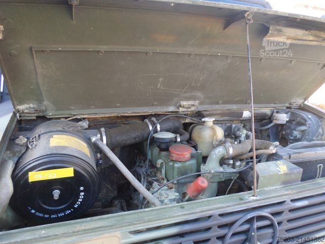 Camion plateau MERCEDES-BENZ Unimog MIL 2 To U 1300 L  aus Bw bestand