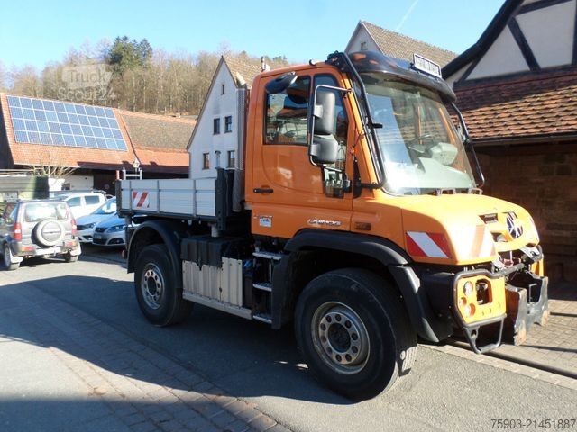 Autre MERCEDES-BENZ Unimog 423 U 400 Hyd Kipper Vario Pilot Eu 6