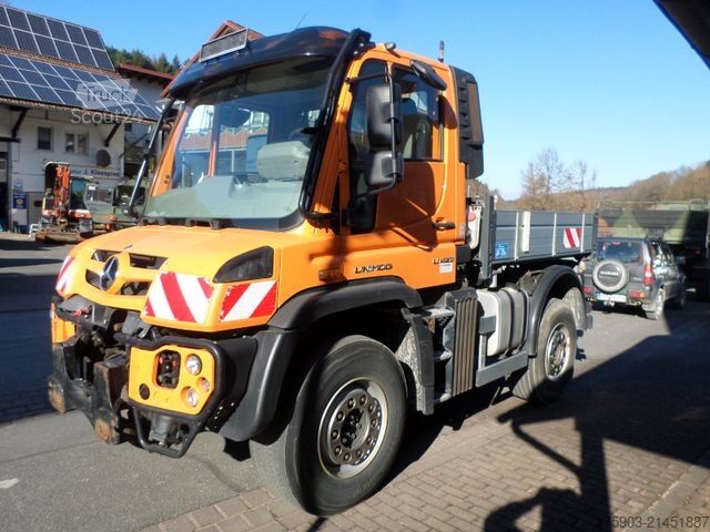 Autre MERCEDES-BENZ Unimog 423 U 400 Hyd Kipper Vario Pilot Eu 6