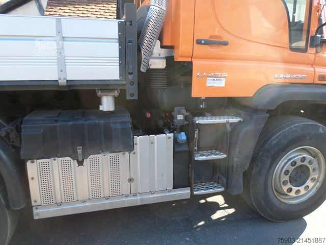 Autre MERCEDES-BENZ Unimog 423 U 400 Hyd Kipper Vario Pilot Eu 6