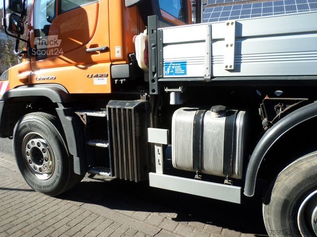 Autre MERCEDES-BENZ Unimog 423 U 400 Hyd Kipper Vario Pilot Eu 6