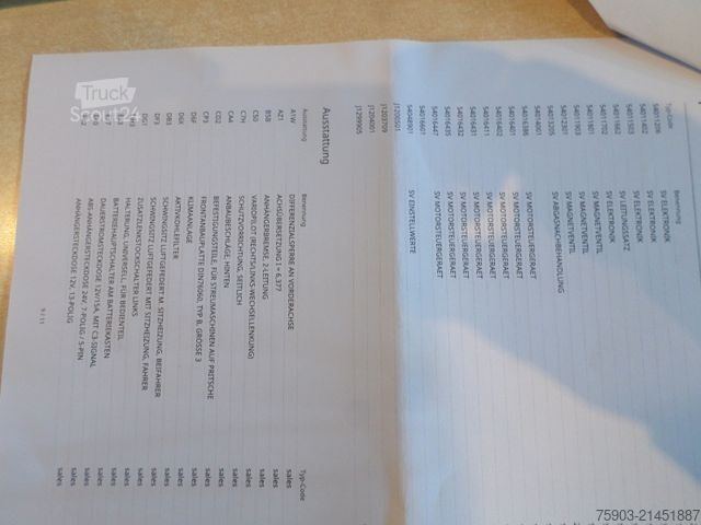 Autre MERCEDES-BENZ Unimog 423  U 400 Hyd Kipper  Vario Pilot Eu 6