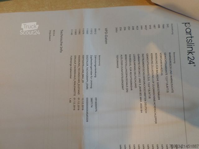 Autre MERCEDES-BENZ Unimog 423  U 400 Hyd Kipper  Vario Pilot Eu 6